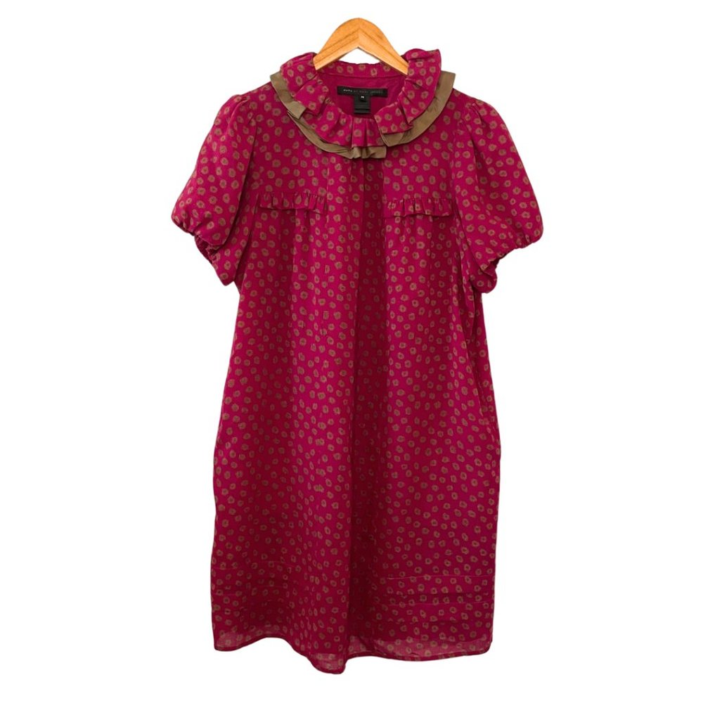 Marc by Marc Jacobs Plum Shift Dress w/Pockets